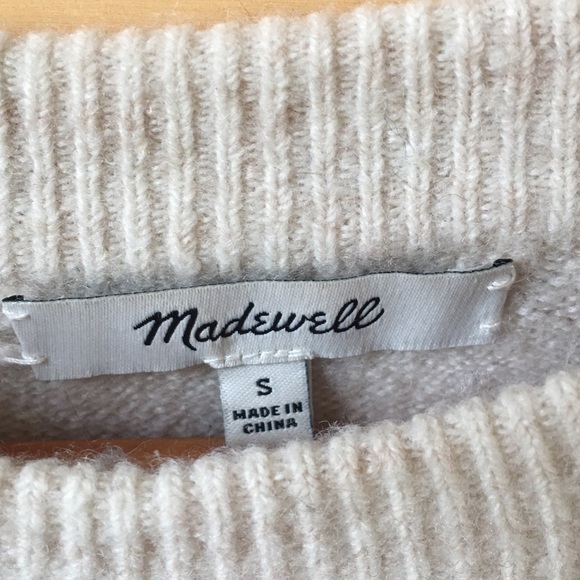 Madewell Crofton Striped Pullover Sweater - Picture 2 of 7